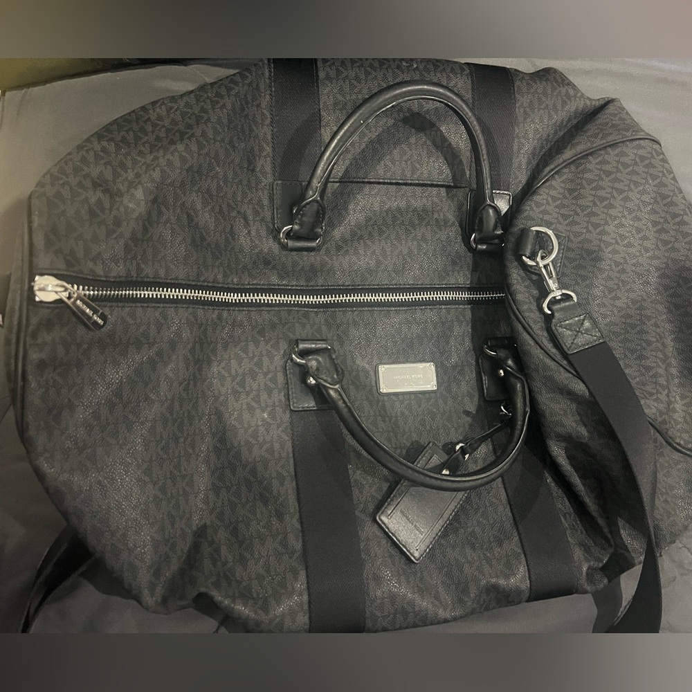 Michael Kors Black Duffel Bag
